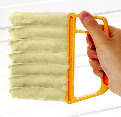 Blind Cleaner Brush for Dusting Blinds, Mini Washable Window Duster with 7 Slats for Household Cleaning
