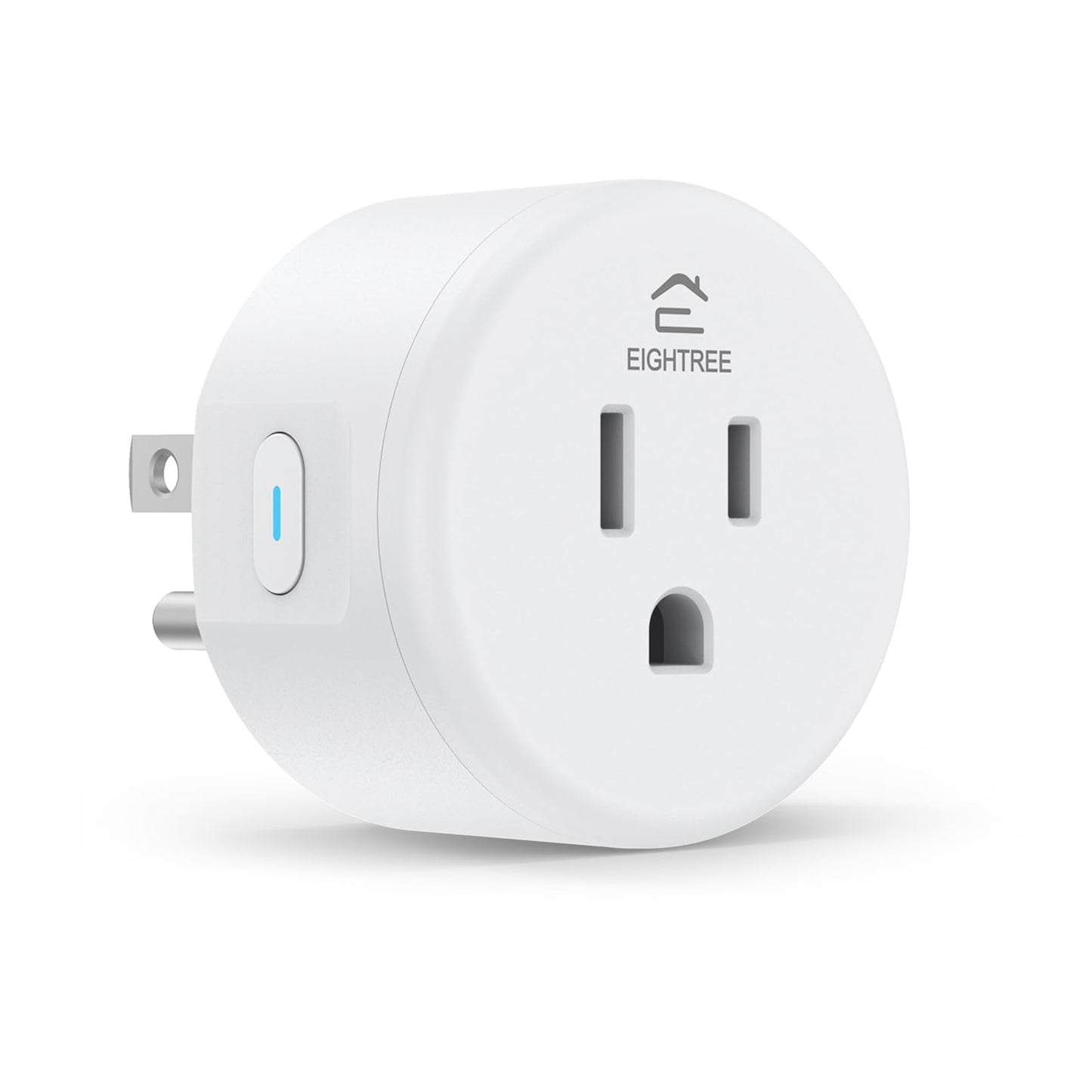 EIGHTREE Smart Plug, Smart Home WiFi Outlet Compatible with Alexa & Google Home, Smart Socket with Remote Control & Timer Function, 2.4GHz WiFi Only
