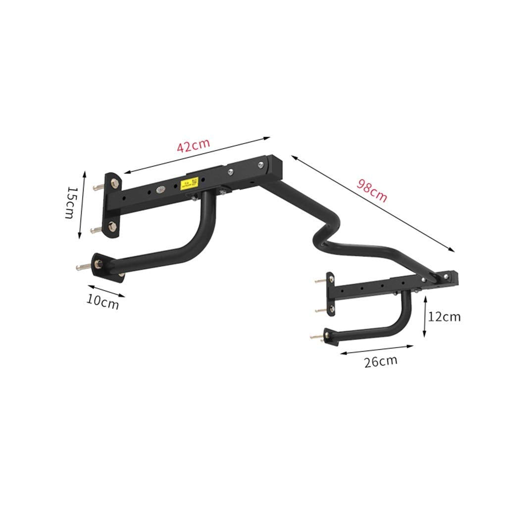 JDXQBLD Horizontal Bar,Chin Up Station Full Body Strength Training Workout Bar Home Gym Exercise Workout Equipment