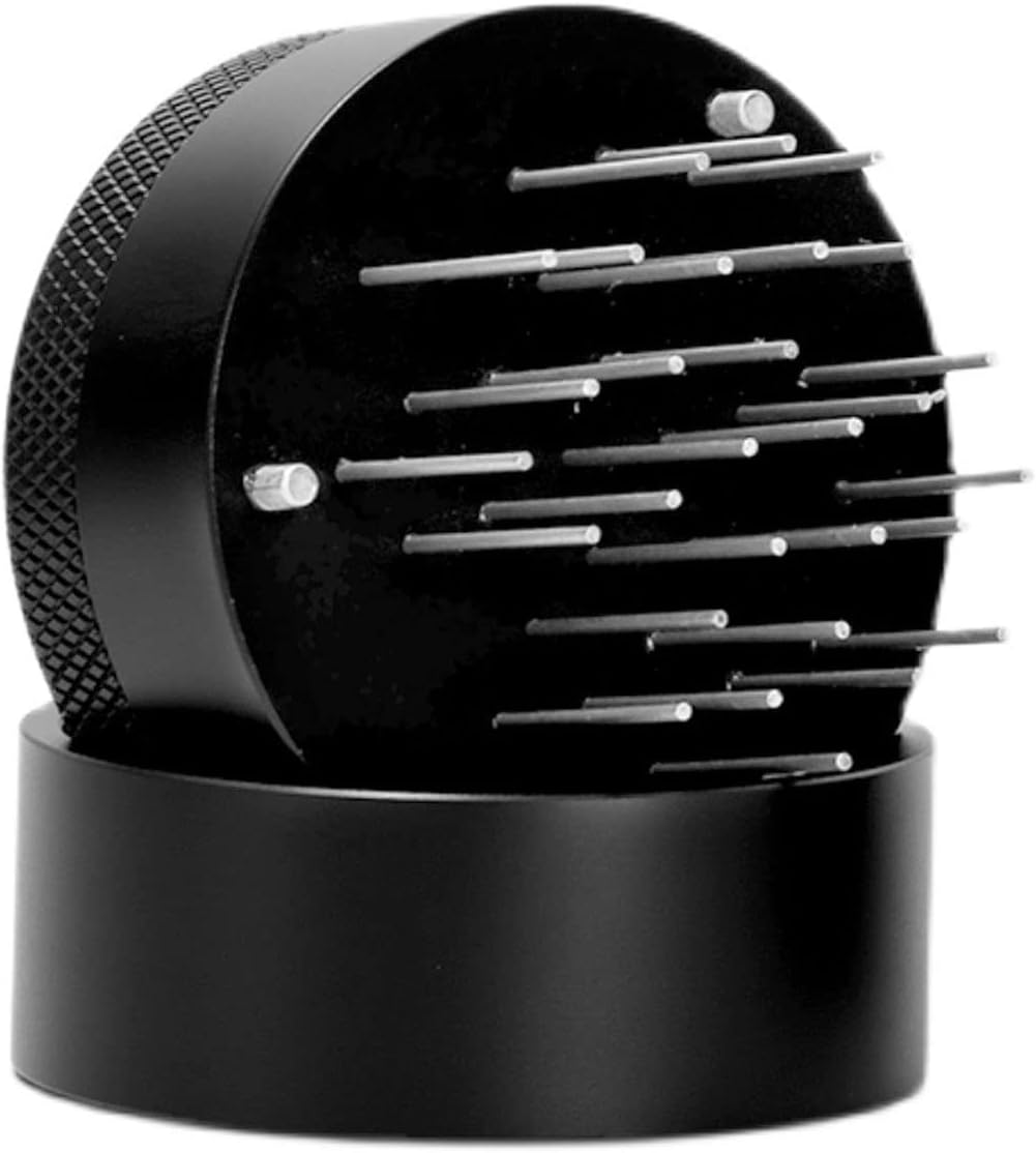 Stainless Steel Espresso Coffee Stirrer - Needle Coffee Stirring Distribution Tool with Base for Professional Barista