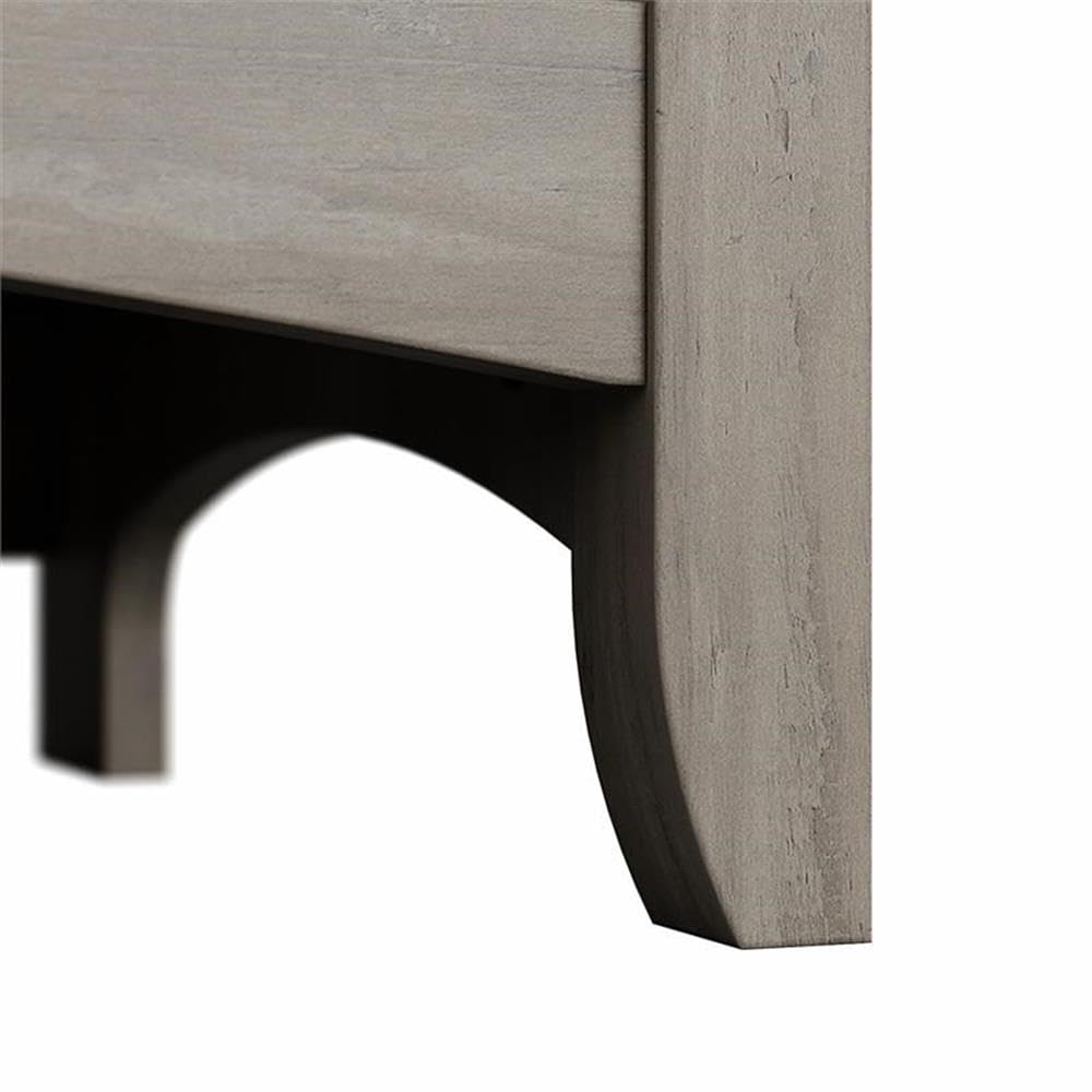 Bush Home Salinas Tall 5 Shelf Bookcase - Set of 2 in Driftwood Gray, Vertical Office Storage, Bookshelves for Home Workspace, Multi-Purpose Shelving Units