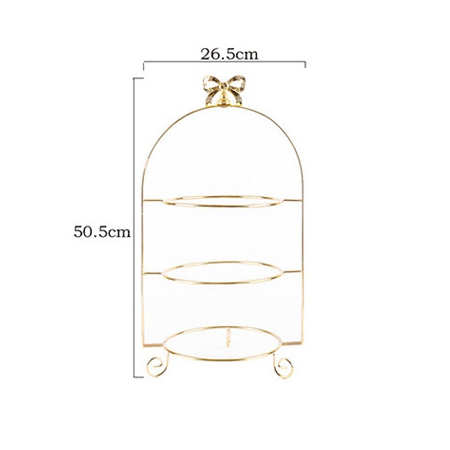 uP9sF2mD cake stands Metal Cake Stand, Gold Multi-tiered Dessert Display Stand, Afternoon Tea Fruit And Pastry Tray dessert stands(Silver,Medium)