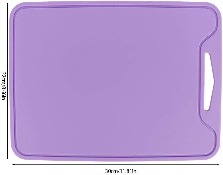 Food Grade Silicone Cutting Board, Flexible Chopping Board for Home Kitchen Use, Ideal for Fruits and Vegetables