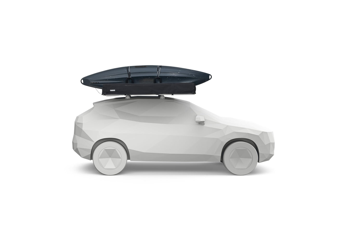Thule Foothill 2 Person Rooftop Tent, Large Windows and Breathable mesh Panels, Includes Mattress, Low-Profile Design
