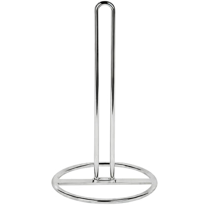 Paper Towel Holder Countertop, OBODING, Kitchen Paper Towel Stand Holder for Kitchen Organization and Storage, Paper Towel Holders for Standard and Large Size Rolls (Silver)