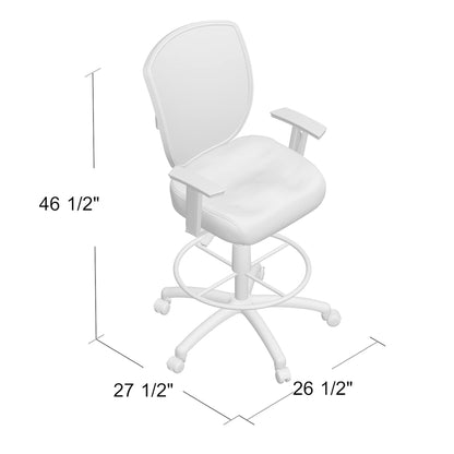 Boss Office Products B16021 Contract Drafting Stool