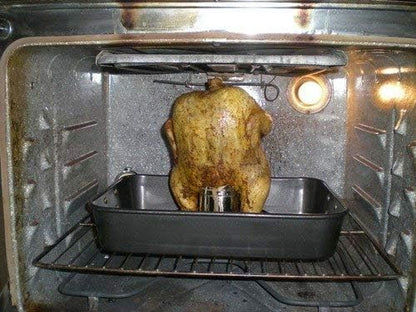 Norpro 265 Stainless Steel Vertical Roaster with Infuser, 8.5 inches, Silver