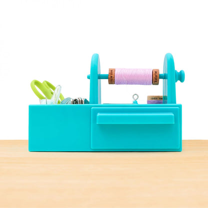 Karen Kay Buckley® Perfect Sewing Caddy, Portable, Organize Sewing Notions, Quilting Supplies, Patchwork, Needlework, Crossstitch, EPP, Appliqué, Needles, Thread, Scissors, Pins, Seam Ripper, Bobbins