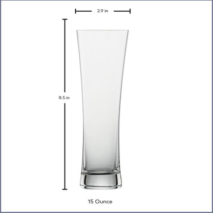 Schott Zwiesel Tritan Crystal 14.2 Oz Wheat Beer Glass, Set Of 6