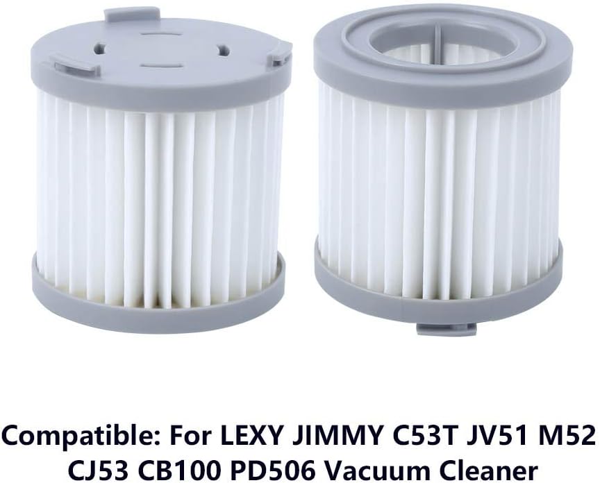 Replacement Filter, Easy to Install Vacuum Cleaner Accessory, 2.5x2.5x2.5in