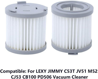 Replacement Filter, Easy to Install Vacuum Cleaner Accessory, 2.5x2.5x2.5in