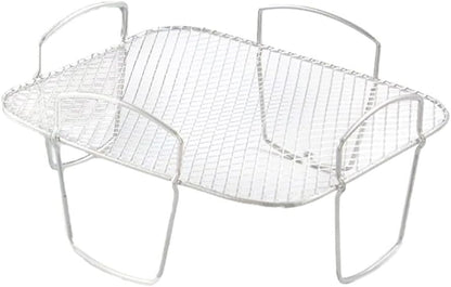 Air Fryer Rack for Air Fryer, 304 Stainless Steel Accessories, Dehydrator Rack, Toast Rack, Grill