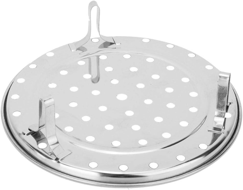 TOPINCN Stainless Steel Round Steamer - Silver (Large)