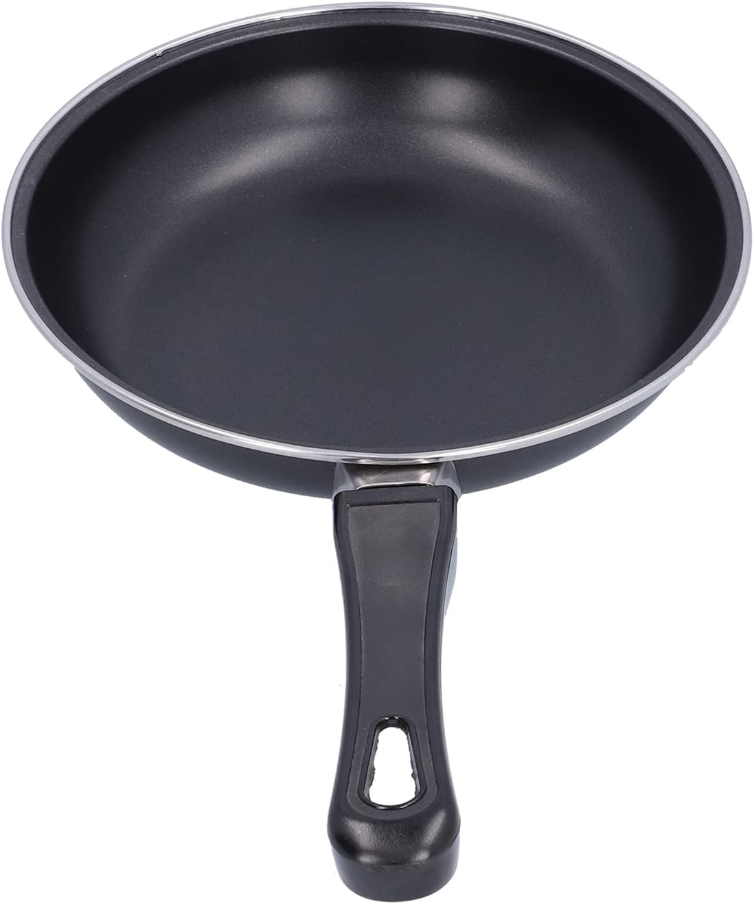 AUNMAS Nonstick Frying Pan, Mini Stainless Steel Cooking Pan, Thickened Wall Skillet for Induction Cooker