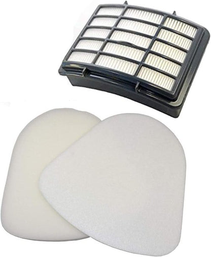 HQRP Filter Kit - HEPA & Foam/Felt Compatible with Shark Navigator NV350 Series | Ultimate Clean Solution