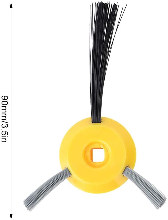 Zerodis Vacuum Cleaner Side Brush, 4pcs Sweeping Side Brush for Shark Rv750 Rv700 Robot Vacuum