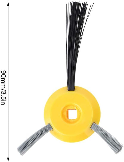 Zerodis Vacuum Cleaner Side Brush, 4pcs Sweeping Side Brush for Shark Rv750 Rv700 Robot Vacuum