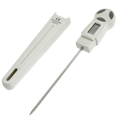 Allsun Digital Meat Thermometer - High Precision Stainless Steel Probe | °C/°F Cooking Tool for Kitchen & Home