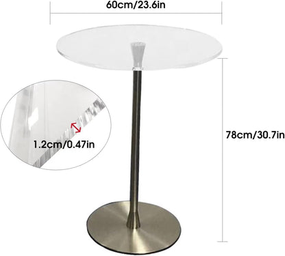 DHXIAMZ Acrylic Podium Lecture Table Floor Lectern Podium Standing Desk Host Stage Conference Pulpit Stand Podium School Church Office Lectern Stand with Multi-Purpose Platform