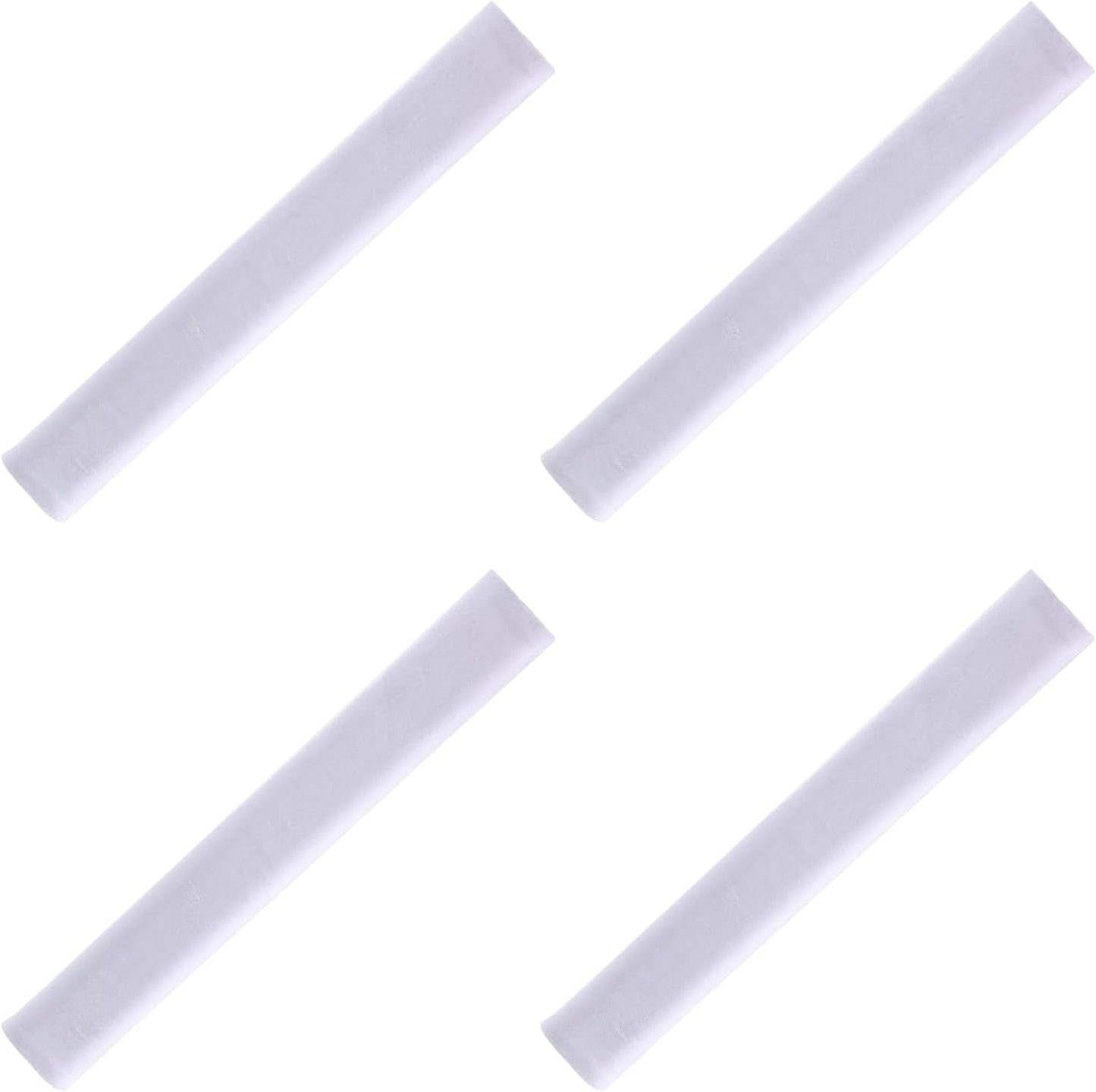 MECCANIXITY Door Handle Cover Pack of 4, 15.7x4.7 Inch, White, Keep Appliances Clean for Refrigerator, Dishwasher,