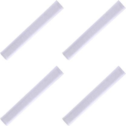 MECCANIXITY Door Handle Cover Pack of 4, 15.7x4.7 Inch, White, Keep Appliances Clean for Refrigerator, Dishwasher,