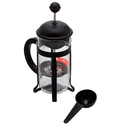 Bodum 34oz Java French Press Coffee Maker, High-Heat Borosilicate Glass, Black - Made in Portugal