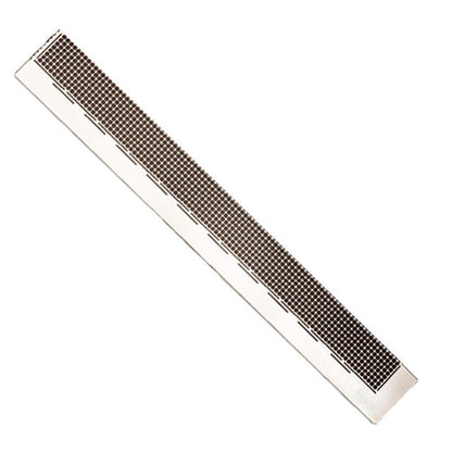Rhinestone Painting Drawing Tool, Sewing Ruler Dot Drill Embroidery Mesh Ruler Stainless Steel (12)