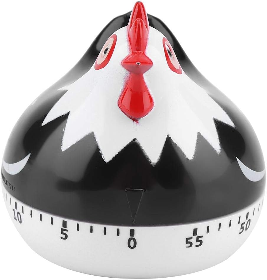 Chicken Cartoon Kitchen Timer, Cute Cooking Timer Reminder Countdown for Baking