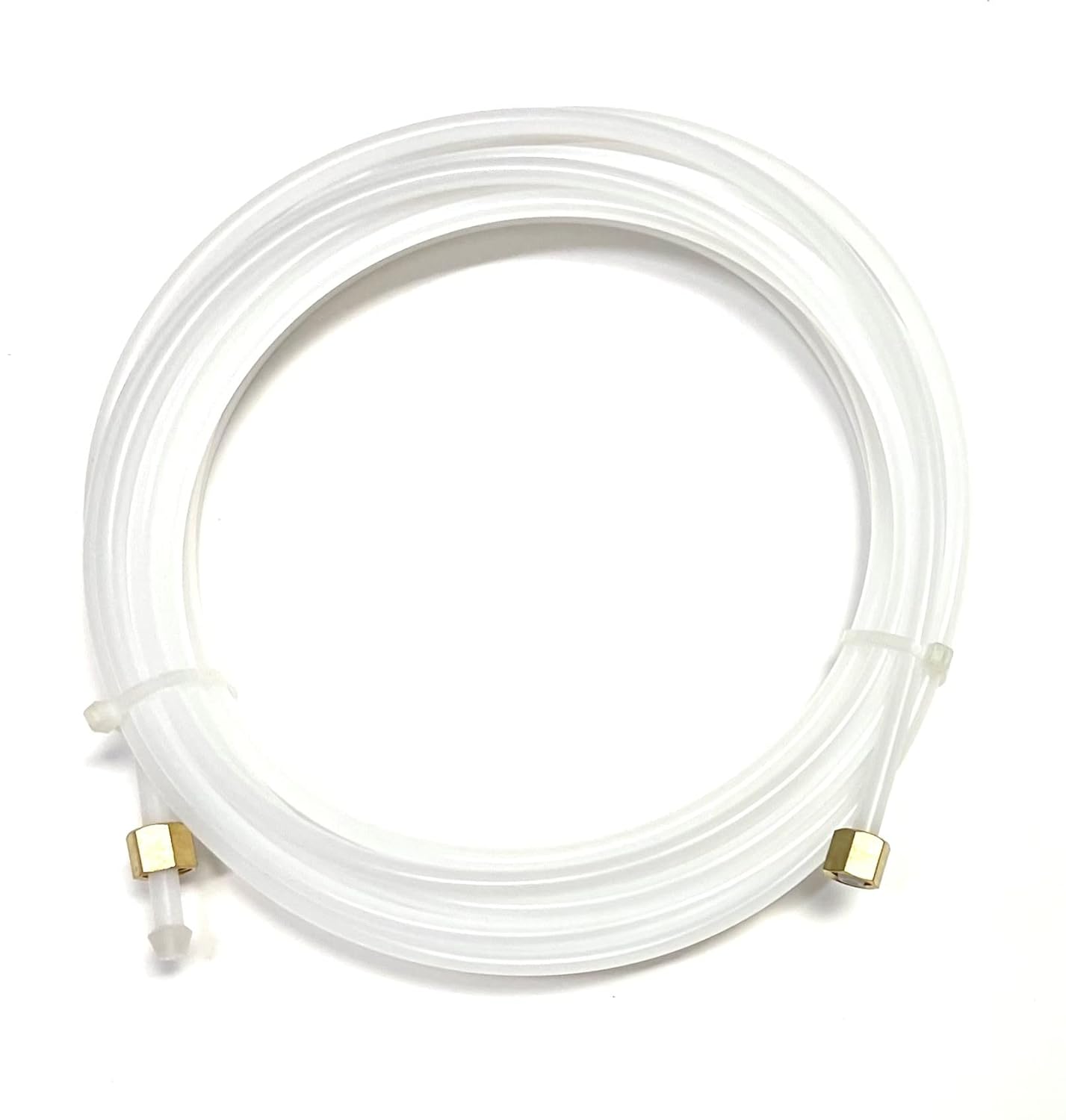 25FT Premium PEX Tubing Ice Maker Water Connector, 1/4" Comp by 1/4" Comp Fitting