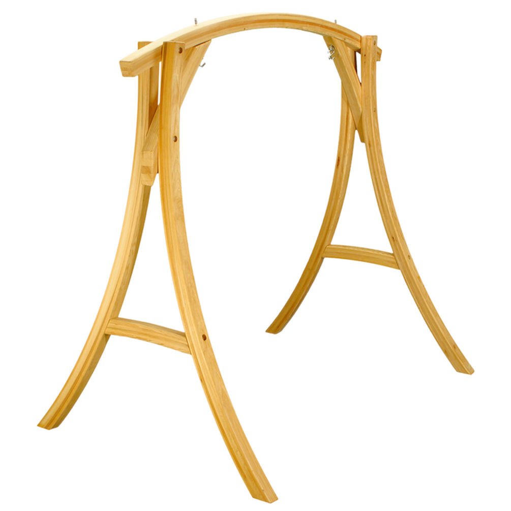 Hatteras Hammocks Cypress Roman Arc Swing Stand, Award Winning Design, Southern Cypress Wood, Rust Resistant Hardware, Handcrafted in The Carolinas, 450 Pound Weight Capacity