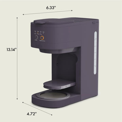 BELLA VersaBrew Coffee Maker - 2-in-1 K-Cup Compatible with Iced Coffee Function | 60oz Tank, Plum
