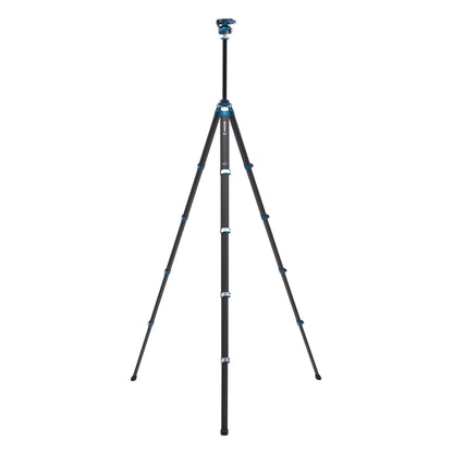 Benro CyanBird Carbon Fiber Tripod Kit – Lightweight Travel Tripod with FS30 Ball Head, Quick Release Plate, Flip Locks, and Carrying Case for DSLR, Mirrorless & Compact Video Cameras (TCBC15FS30)
