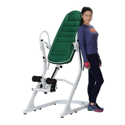 Inversion table, heavy duty back stretcher machine steel frame for back pain relief, adjustable height 135-195cm, maximum load 150kg