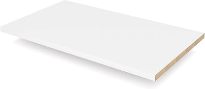 3/4"" 65 inches 24 inches Closets, Custom Shelves, Thick Melamine, Cut to Size, Fully Customizable up to Wide and up