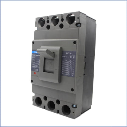 ELEMRO MCCB Molded Case Circuit Breaker, 230V-550V AC, 80A-630A, 36KA Breaking Capacity, 3-Pole, Thermal Magnetic Release (400A)