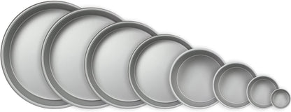 PME Professional Aluminum Baking Pan, Round 4 x 4 in