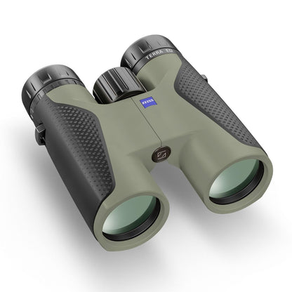 ZEISS Terra ED Binoculars 10x42 Waterproof, and Fast Focusing with Coated Glass for Optimal Clarity in All Weather Conditions for Bird Watching, Hunting, Sightseeing, Black-Green (Black-Green)