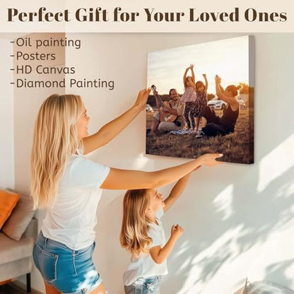 20x28 1.25" DIY Canvas Stretcher Bars, Gallery Depth White Pine Wood Frame Kit, Self-Adhesive & Tool-Free Assembly
