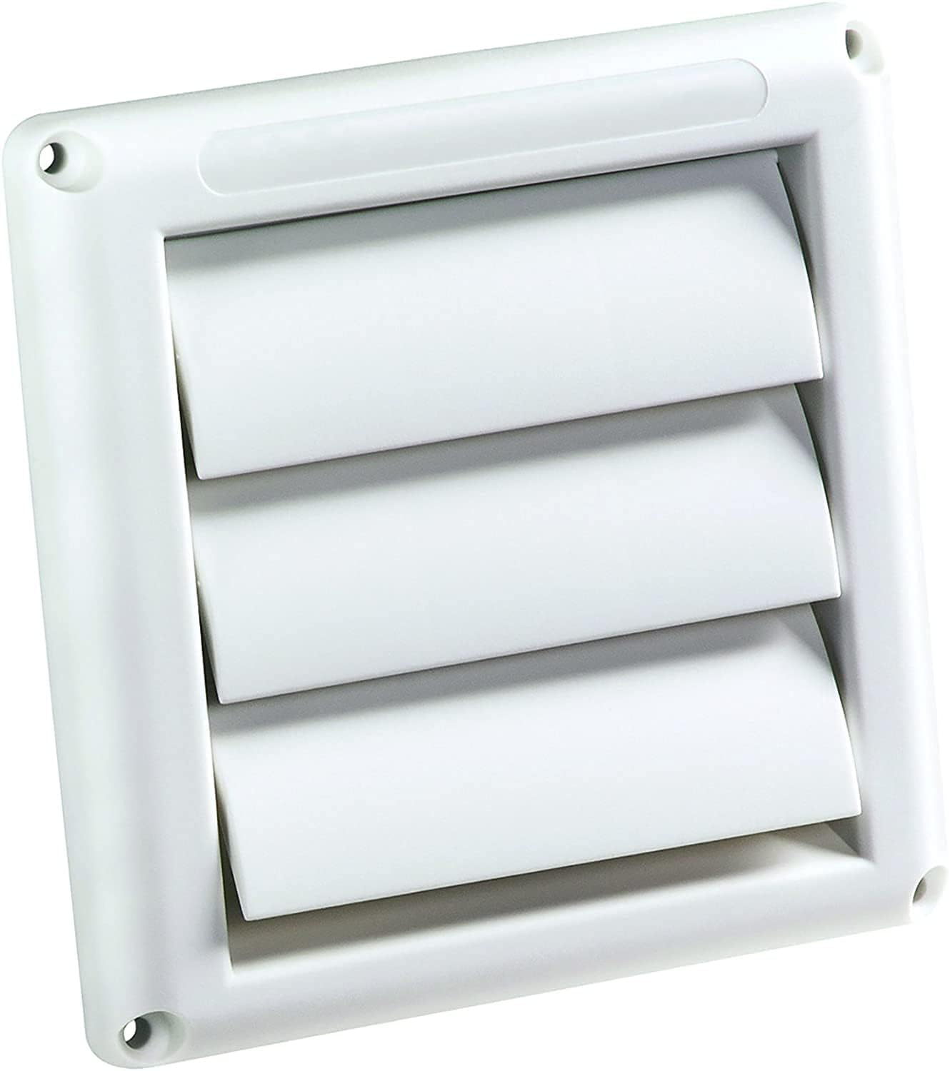 2-PACK DEFLECTO HS4W/18 Supurr-vent Replacement Vent Hood (4 Inch) - White