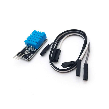 2pcs DHT11 Temperature Humidity Sensor Module, Digital Sensor 3.3V-5V with Wires for Arduino Raspberry Pi
