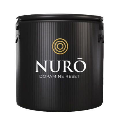 NURŌ Cold Plunge Tub for Ice Bath Recovery – Insulated Ice Bath, Portable Cold Therapy Tub, 100 Gallon, Black