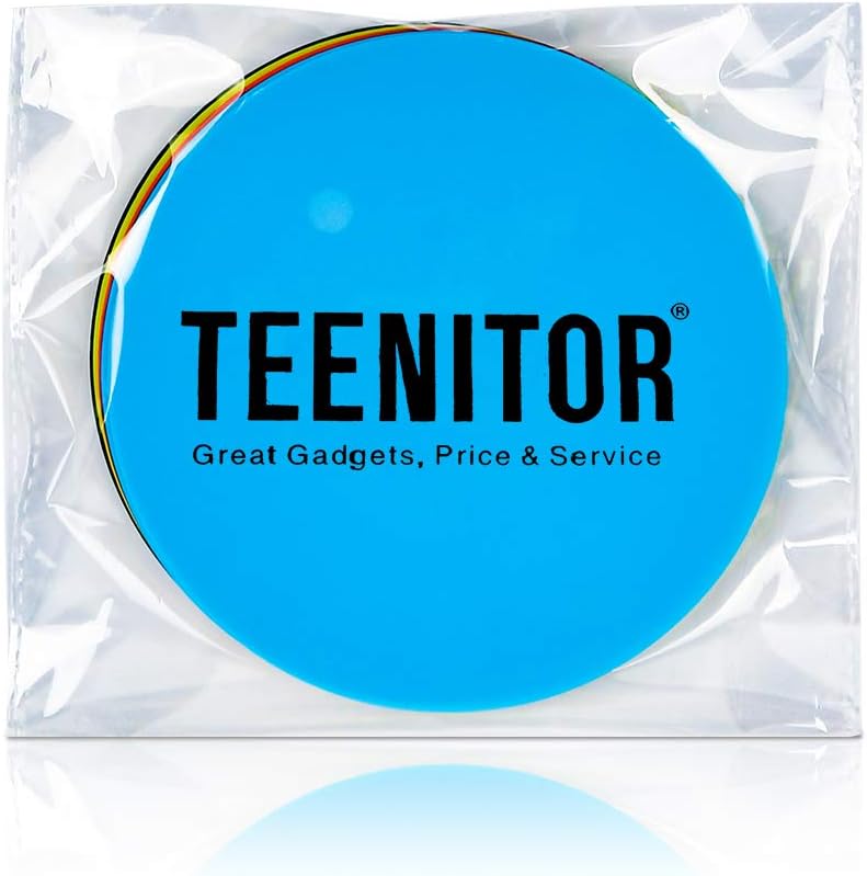 Teenitor 10PCS Multi-purpose Rubber Jar Gripper Pads, Bottle Gripper Opener for Seniors, Kids, Women, 4.88inch