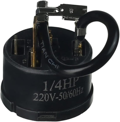 Othmro 5pcs Compressor Protector Refrigerator Thermal Overload Protector 1/4(HP) 180W Replacement Part for Car