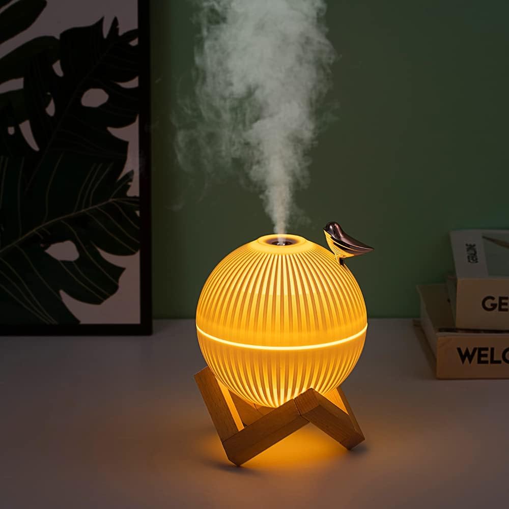 Lark Mini Humidifier - Portable Air Humidifier with USB for Bedroom, Desk, Plants & Baby Nursery, Auto Shut-Off