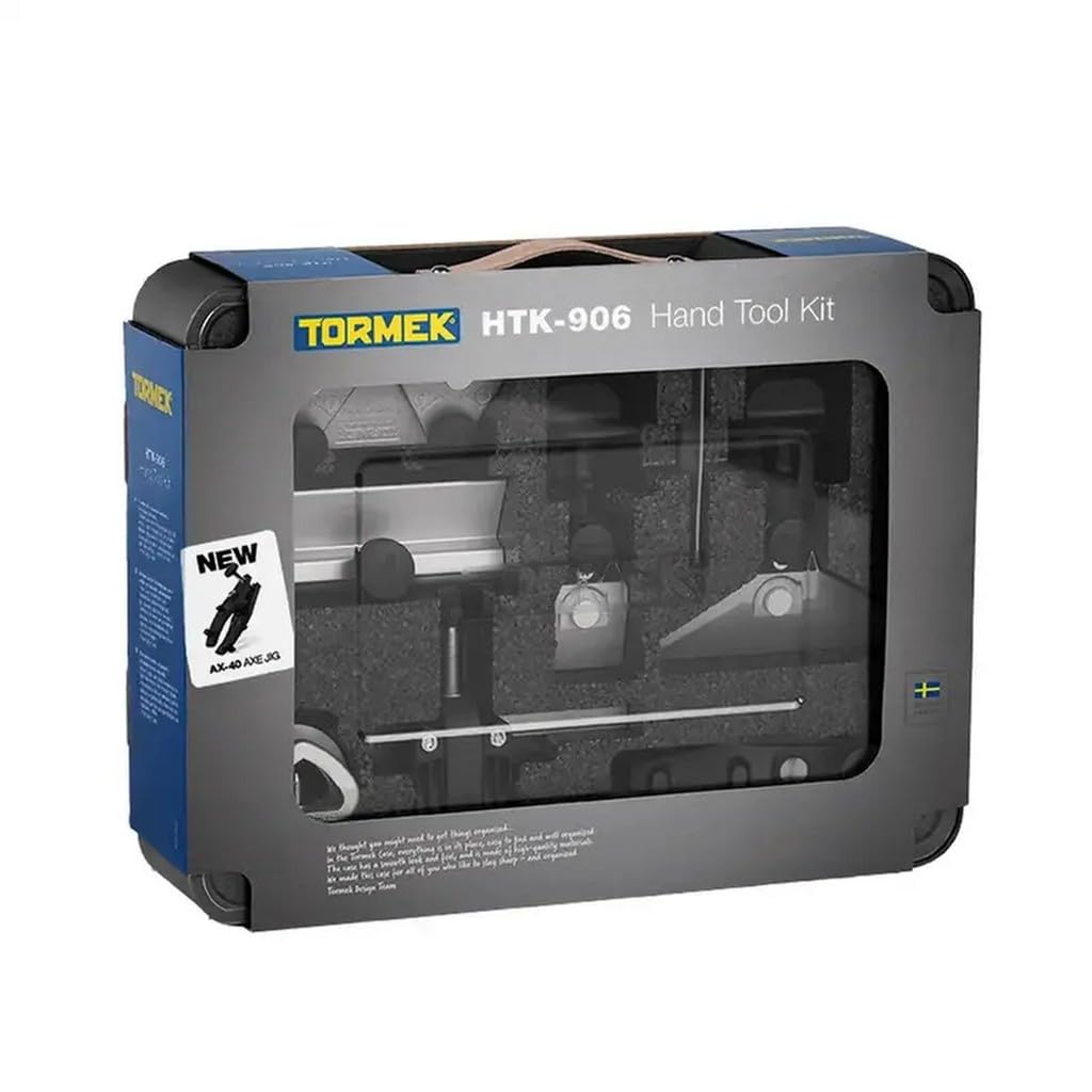 Tormek HTK-906 Hand Tool Kit - Sharpening Kit for Tormek Sharpening Systems – Knife Sharpener/Scissor Sharpener/Axe Sharpener - (NEW Version)