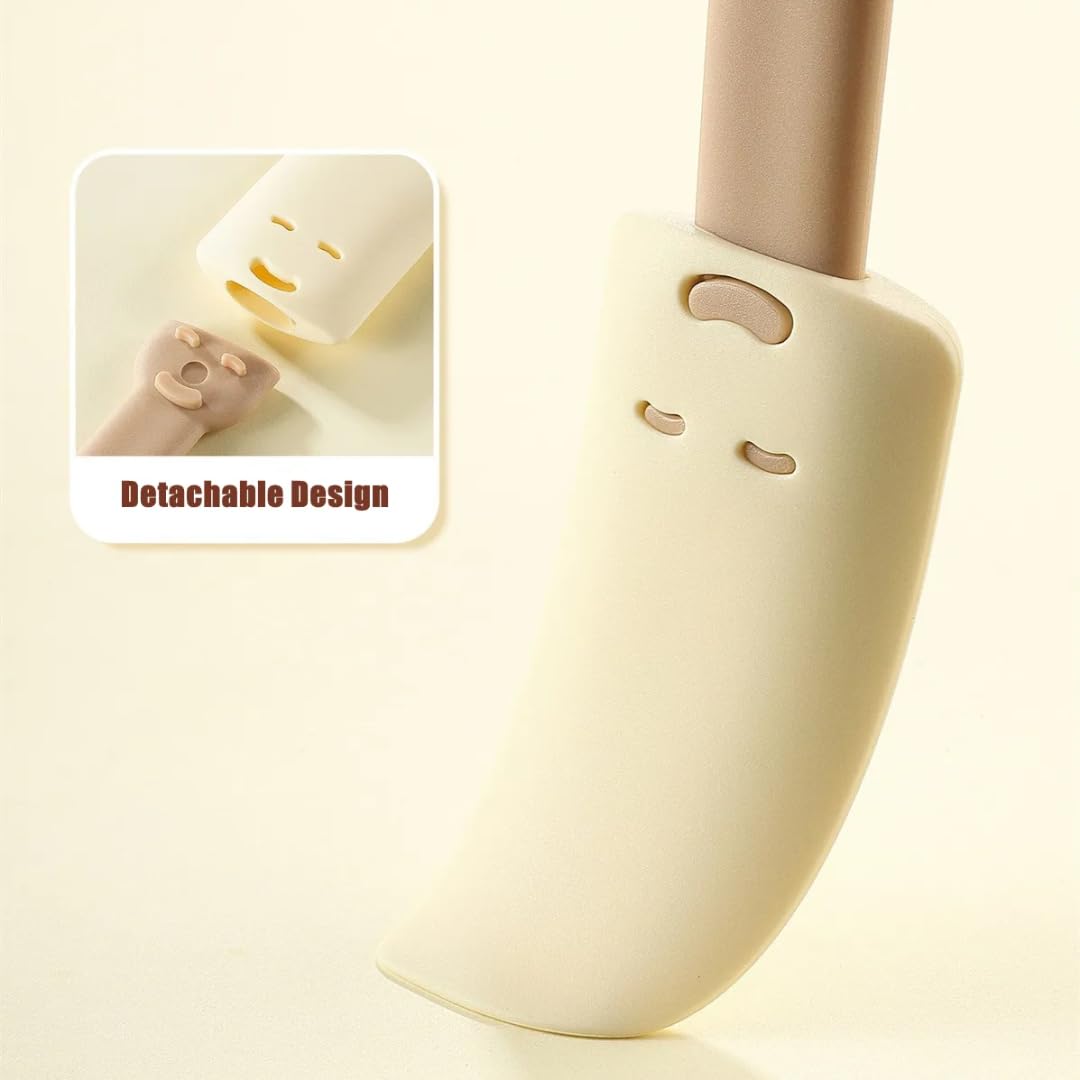 Silicone Pastry Brush Set with Spatula – Heat Resistant BPA Free Basting Brush for Baking, BBQ, Butter, Oil & Sauce – Non Stick Kitchen Cooking Brush Utensils