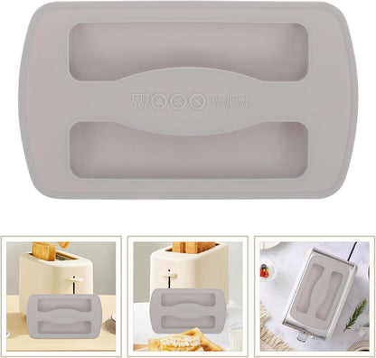 HEMOTON Silicone Toaster Dust Covers - 2 Slice Toaster Lid for Electric Bread Maker Top Covers