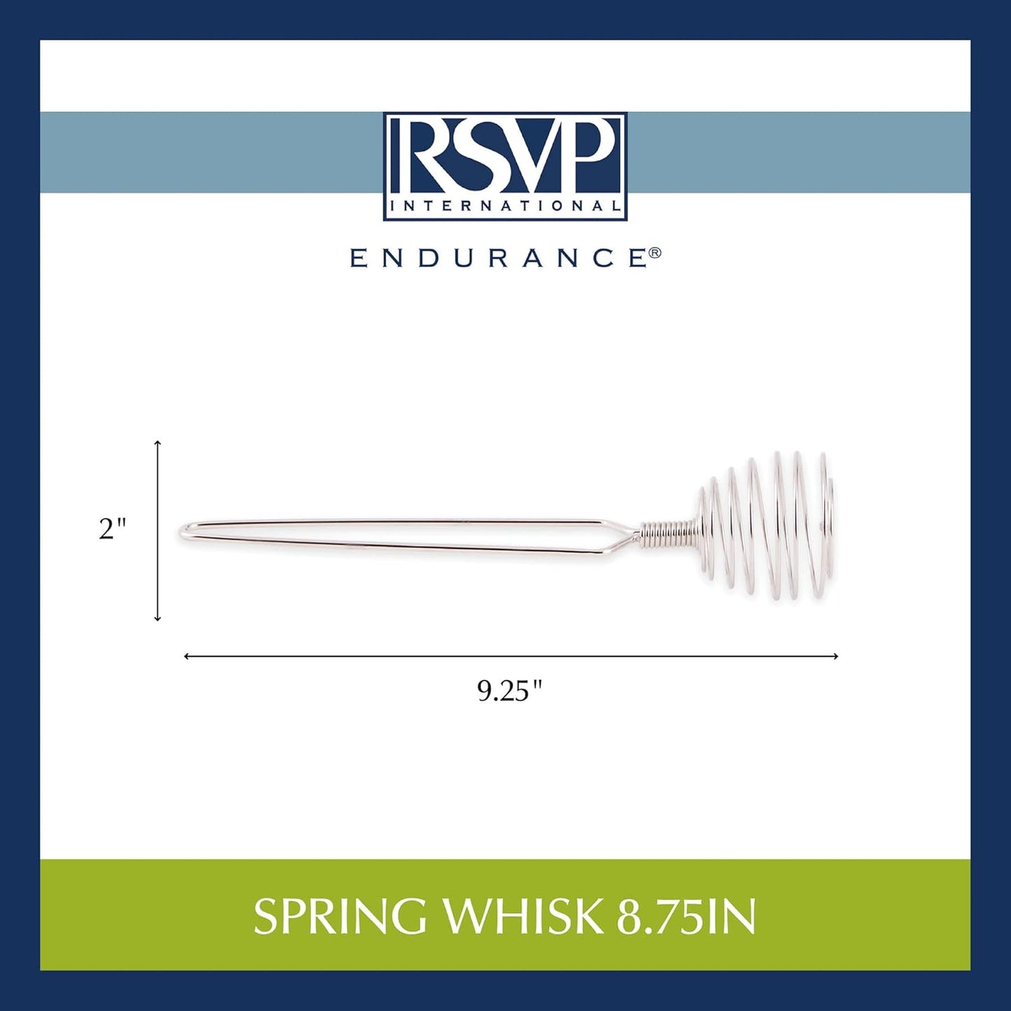 RSVP Endurance Spring Whisk, 9-1/4-Inch