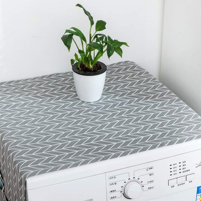 SEWACC Anti-Slip Refrigerator Cover - Fridge, Dryer, Washer Top Protector Mat, Washing Machine Sofa Cover