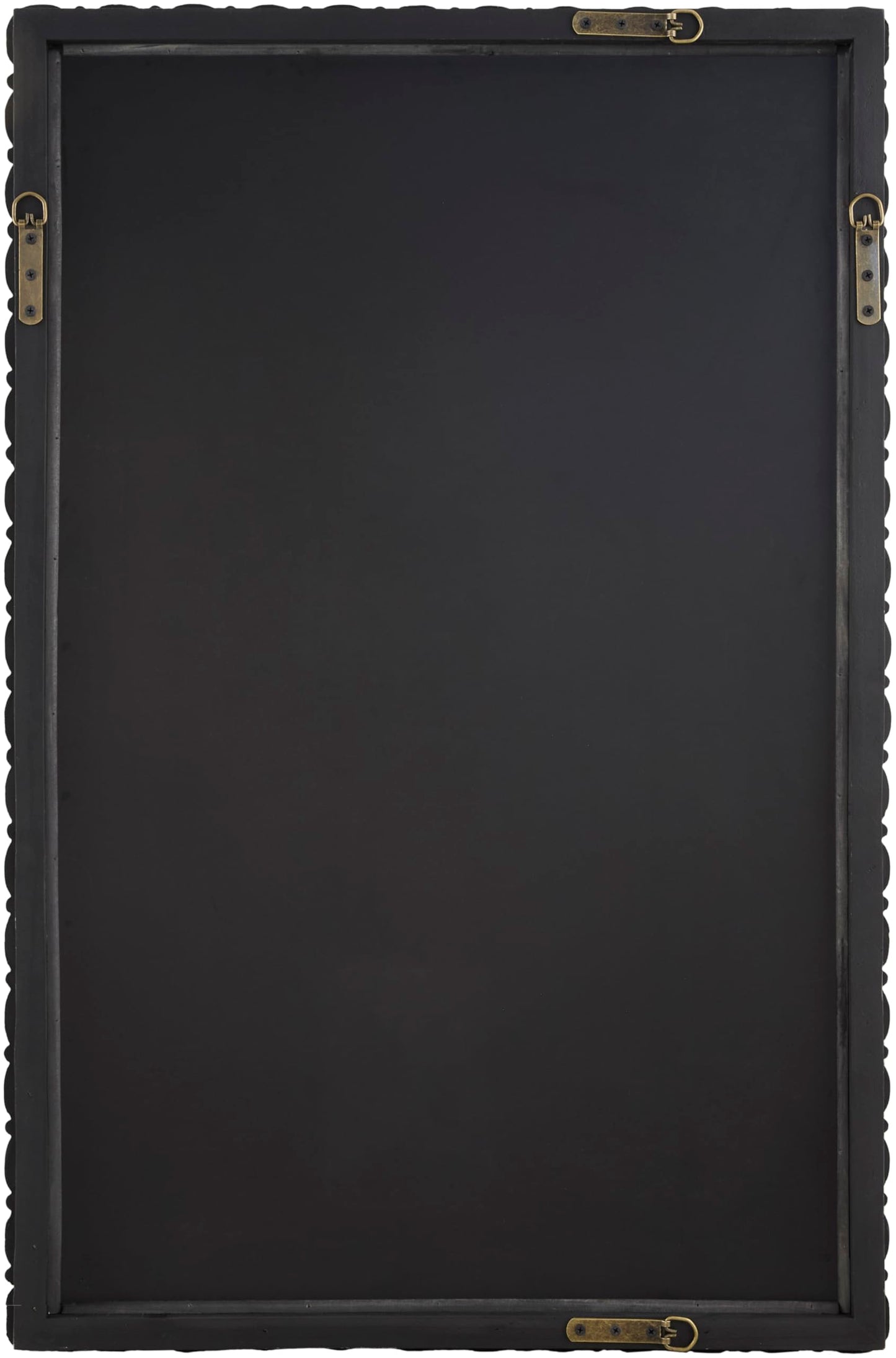 Livabliss x Galey Alix Karling Blair Traditional Full Length Mirror, 72" H x 47" W x 3" D, Black